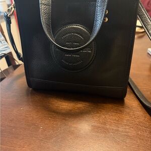 Coach Black Leather Tote